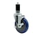 Service Caster Assure Parts 190STCASTB Replacement Caster with Brake ASS-SCC-EX20S514-PPUB-BLUE-TLB-112 - alternate 1